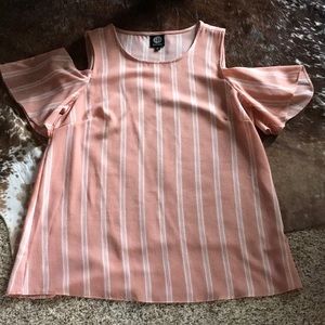 Bobeau Open Shoulder Top